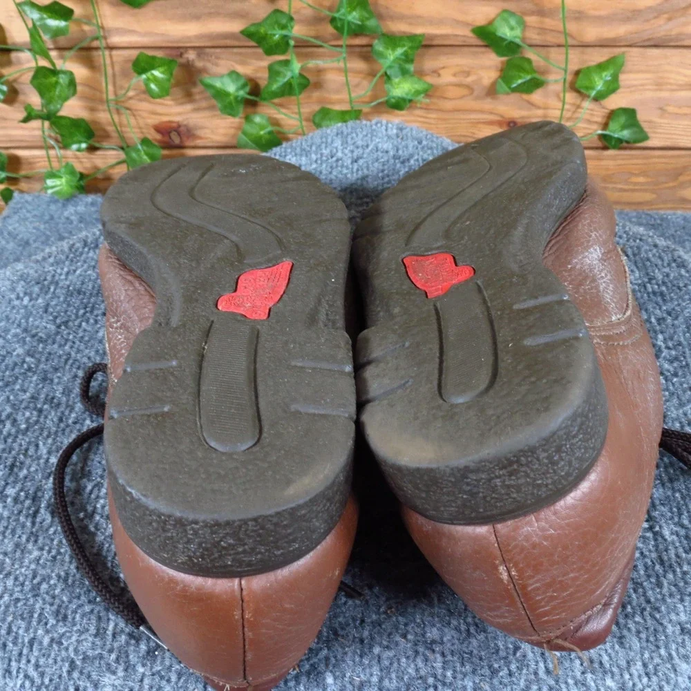 Red Wing Pebbled Men Oxford 10 Extra Wide EEE‎ Work Casual Brown Pebbled Leather